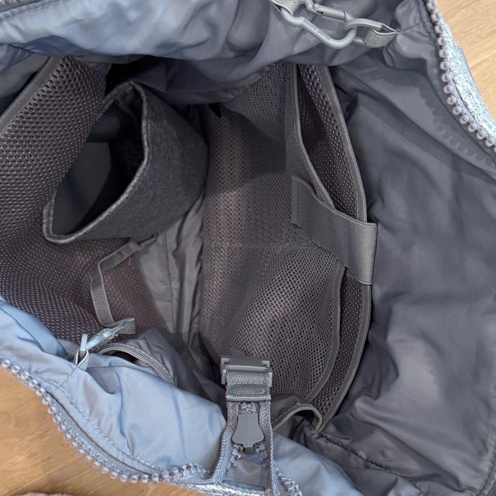 Dagne Dover Gray Heather Baby Backpack - Picture 5 of 6